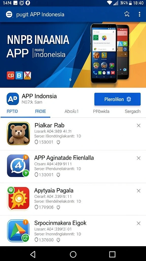 Screenshot menampilkan tampilan awal game 33L yang penuh warna.
