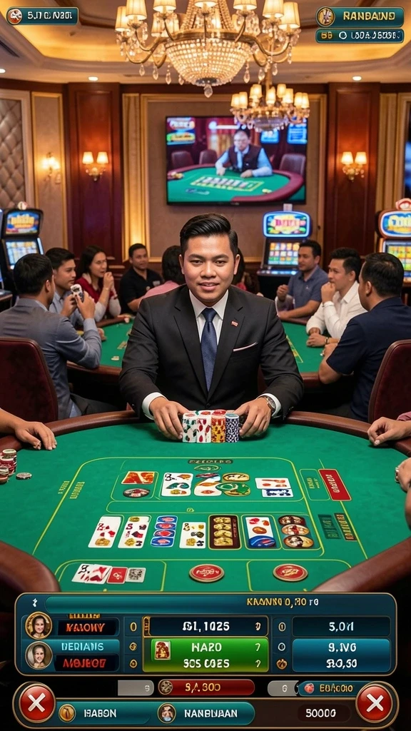 Beragam pilihan tema permainan slot.