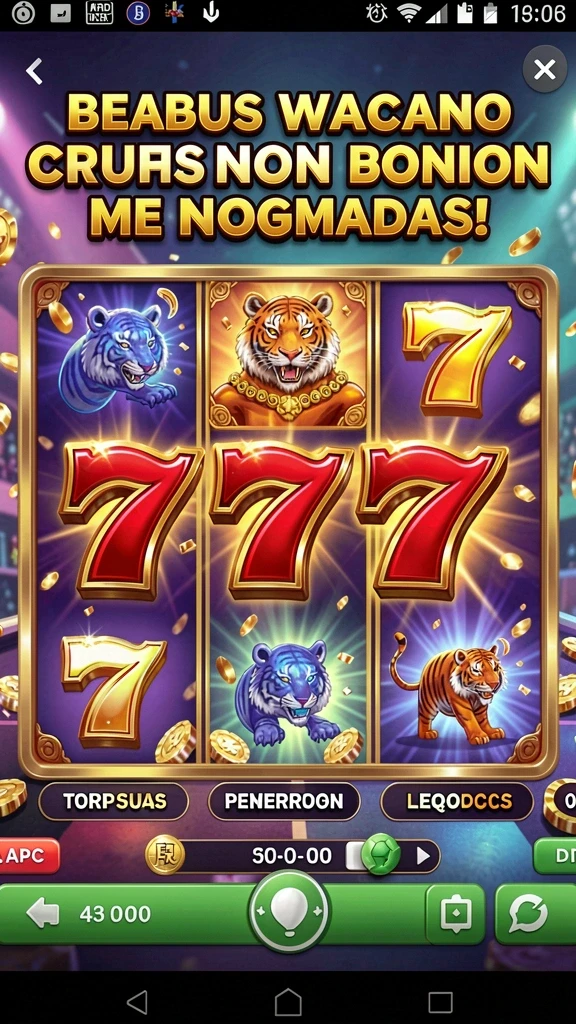 Screenshot permainan saat menyelesaikan level menantang.