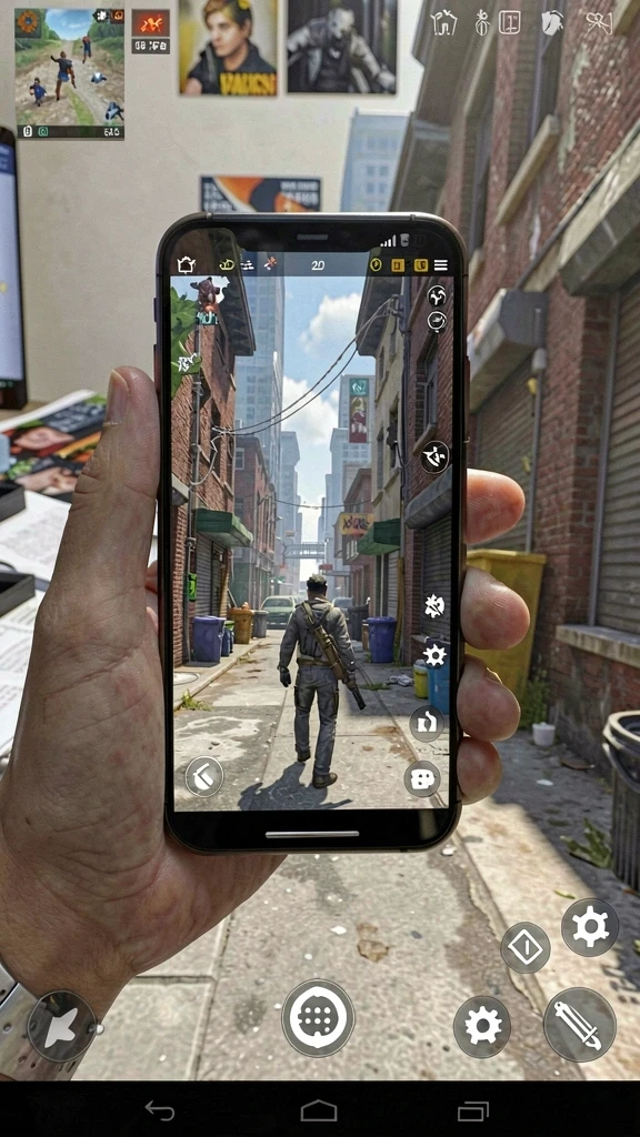 Tangkapan layar menampilkan pertarungan epik dengan monster.