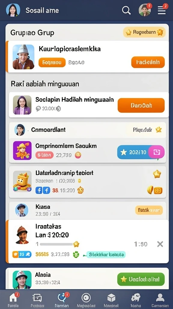 Tampilan antarmuka yang menarik dan mudah digunakan.