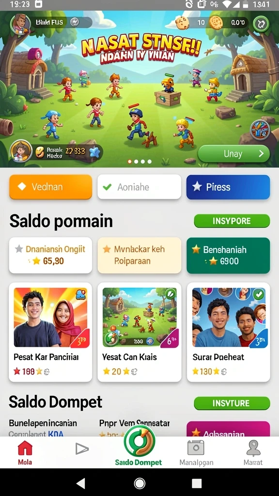 Sistem rewards yang menggiurkan bagi pengguna aktif.