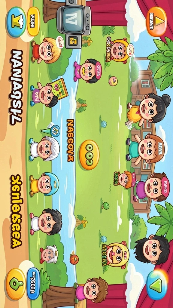 Screenshot level menantang yang harus diselesaikan.
