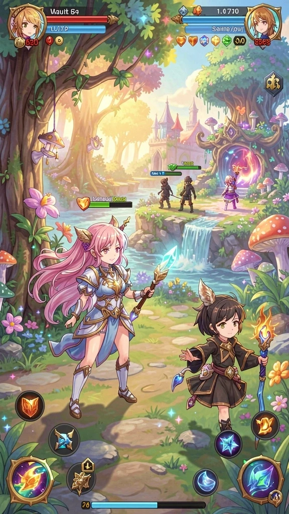 Gameplay yang menantang dan penuh aksi seru.