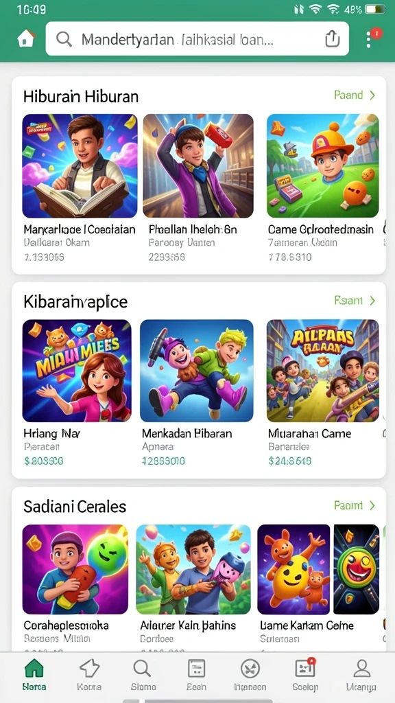 Tampilan antar muka yang sederhana dan intuitif.