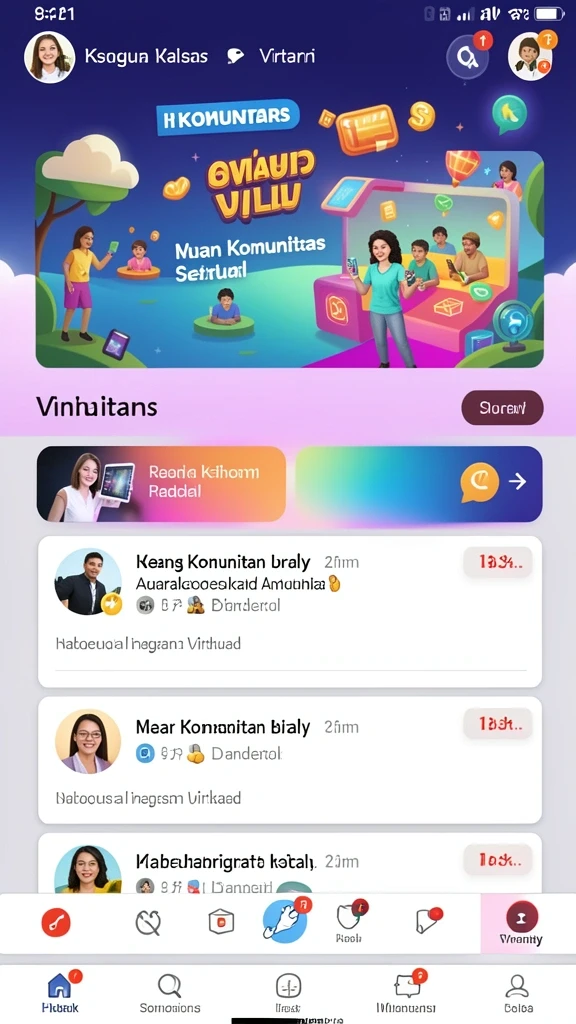 Ilustrasi gameplay yang dinamis dan menarik.