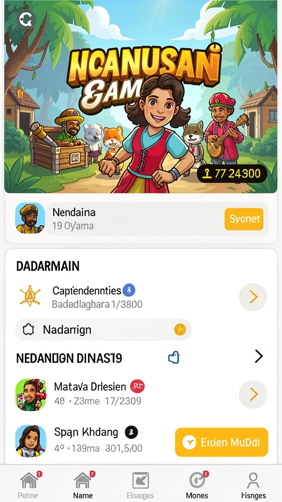 Misi menarik dengan tantangan baru setiap level.