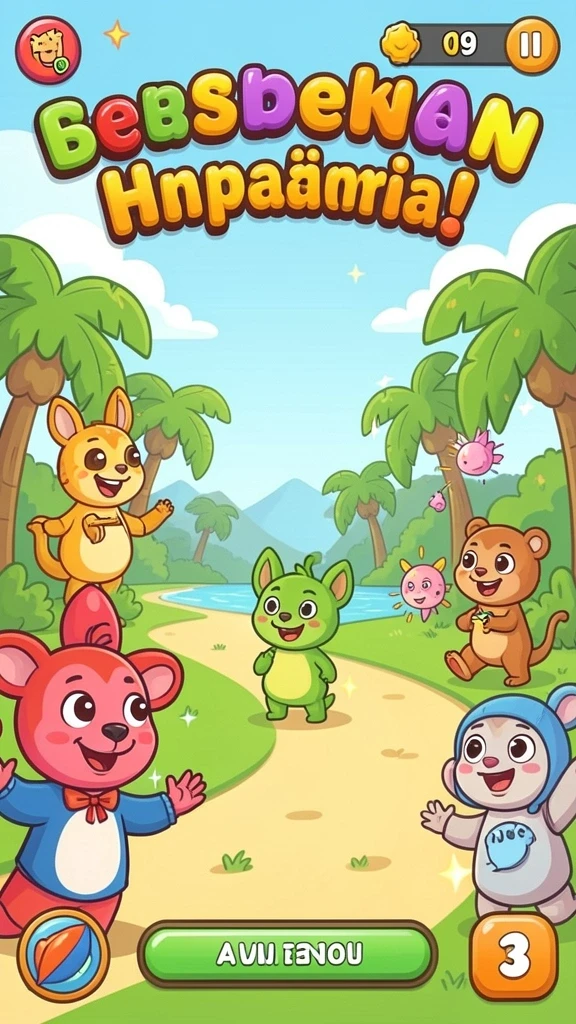 Karakter-karakter unik yang dapat dimainkan.