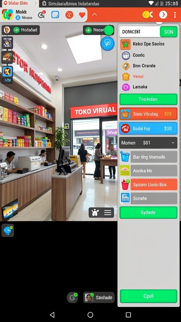 Tampilan grafik yang memukau dan detail.