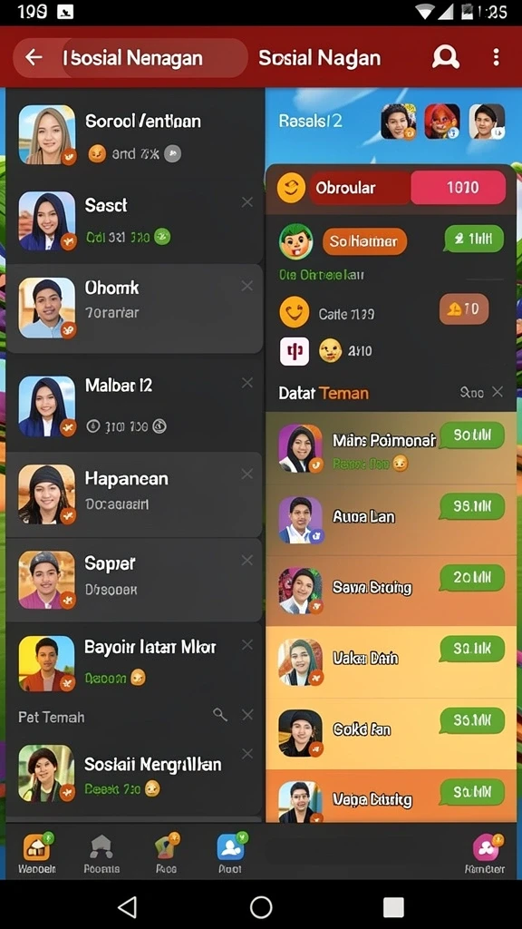 Menunjukkan fitur multiplayer yang seru dan interaktif.