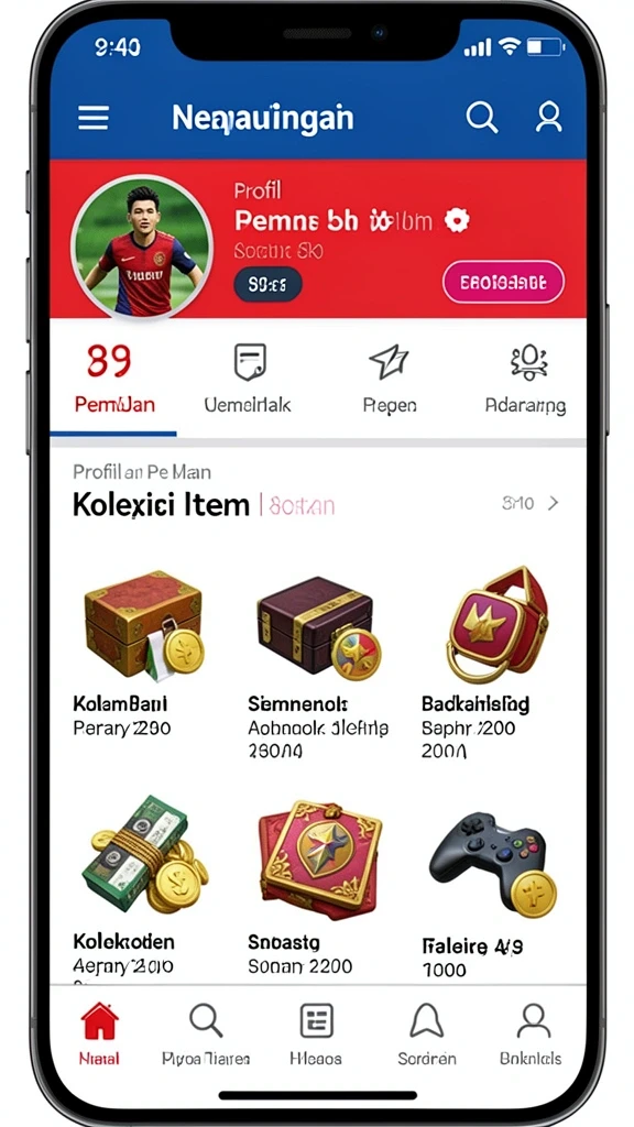 Tampilan antarmuka yang menarik dan mudah digunakan.