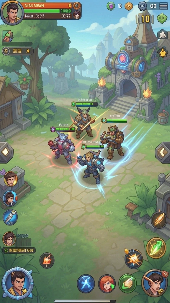 Tangkapan layar menunjukkan fitur multiplayer yang menarik.