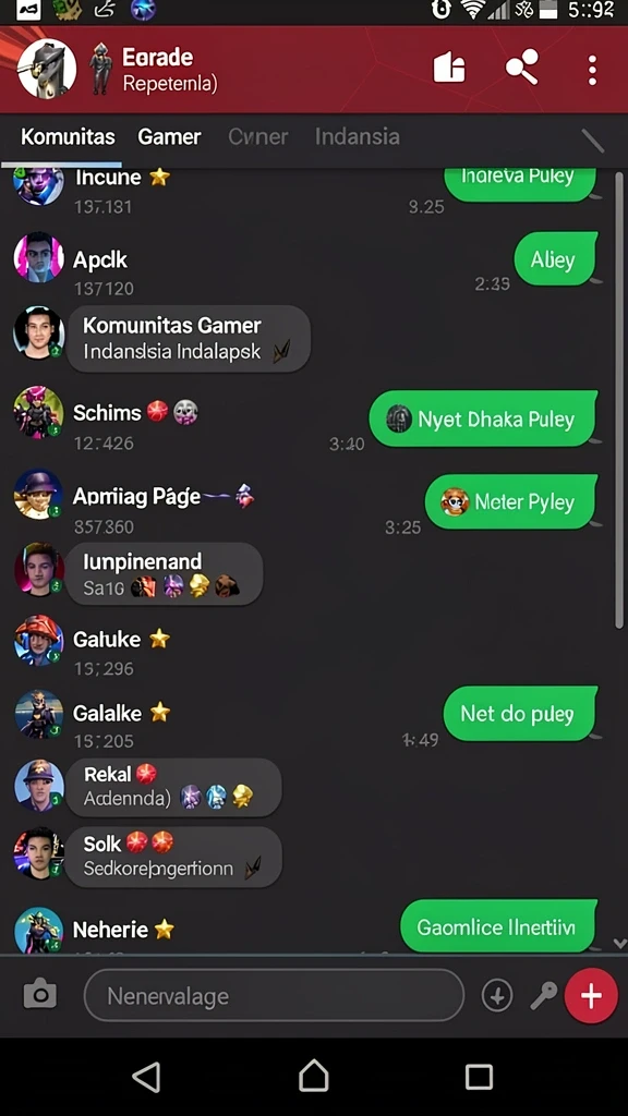 Mode kompetisi untuk bersaing dengan teman.