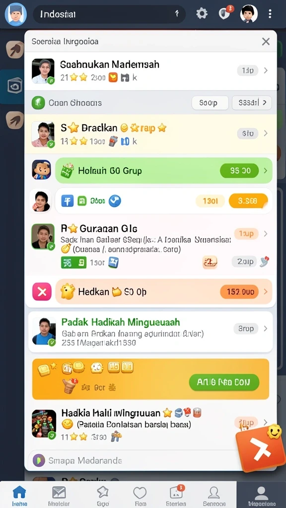 Gameplay seru dan penuh tantangan.