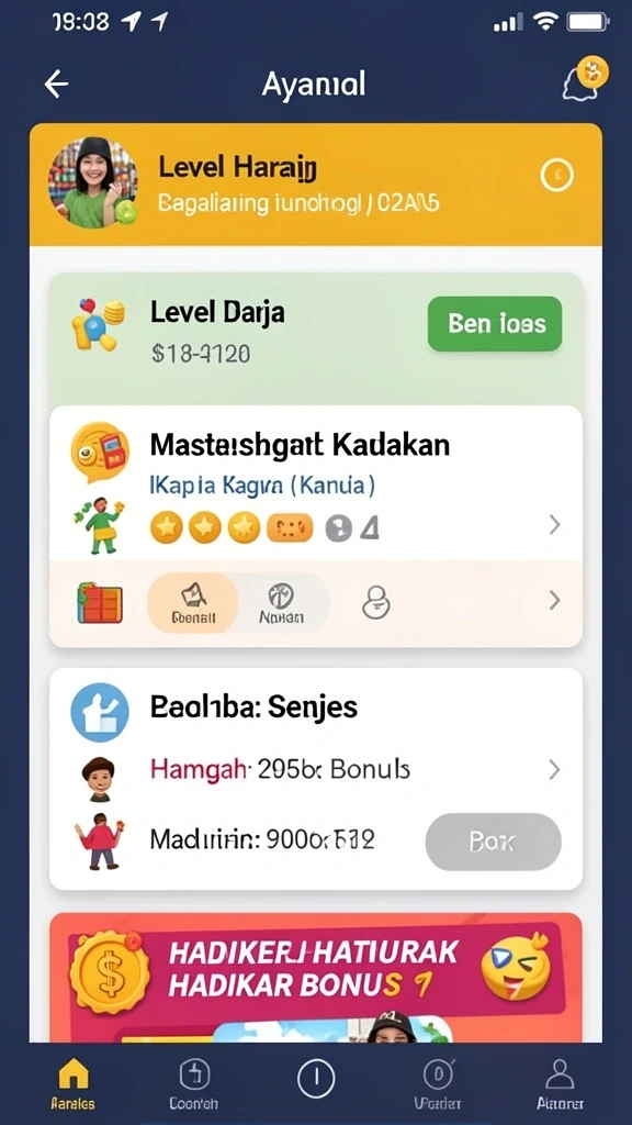 Tampilan antarmuka yang menarik dan mudah dinavigasi.