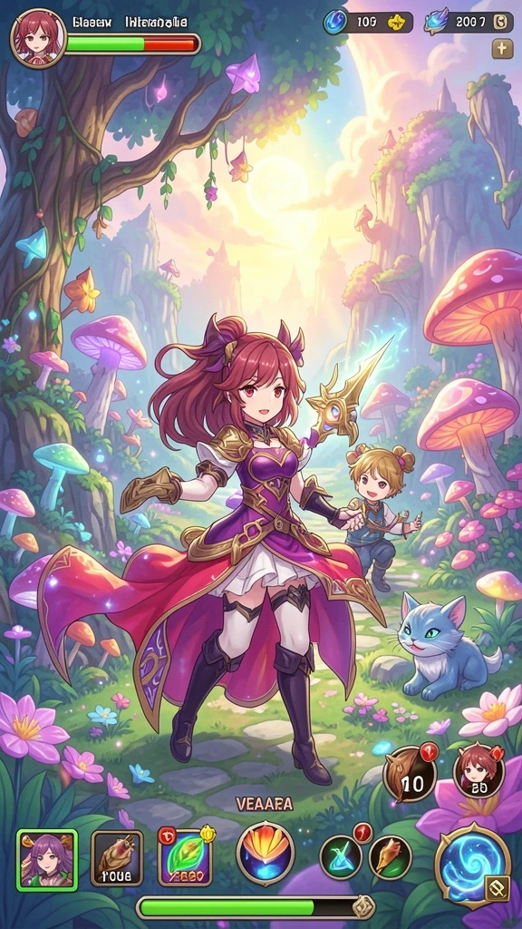 Game dengan grafis menawan yang memukau mata.