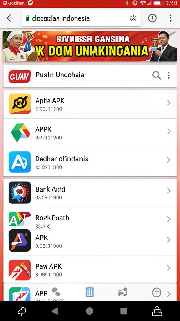 Leaderboard JUTA7 dimana pemain dapat melihat peringkat mereka.