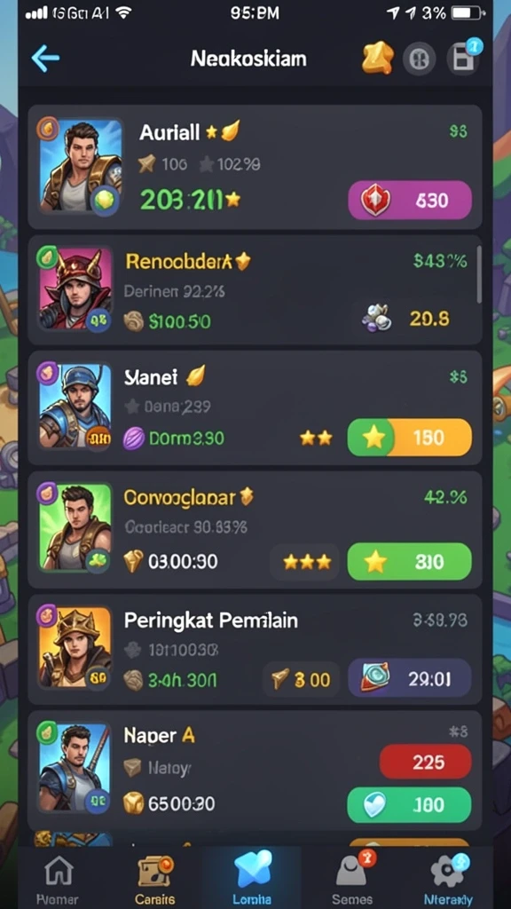 Mode multiplayer untuk tantangan bersama teman.