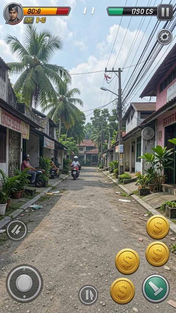 Tampilan antarmuka yang modern dan user-friendly.
