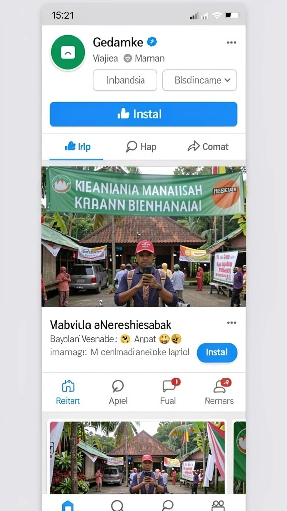 Karakter unik dan menarik dalam game.