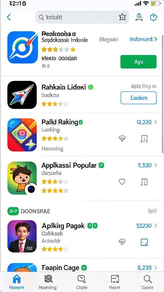 Kualitas streaming yang bisa disesuaikan dengan kecepatan internet.