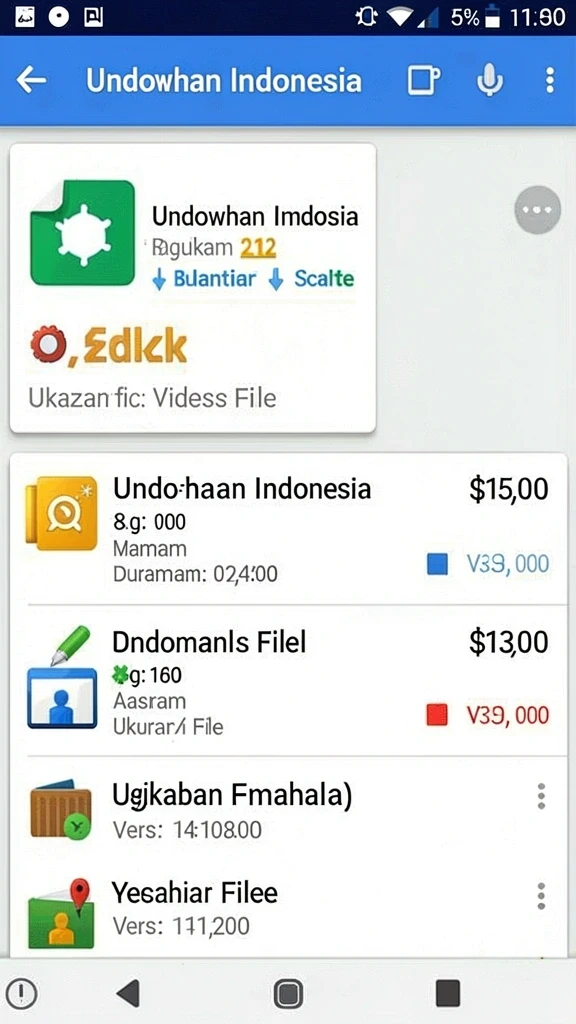 Tampilan antarmuka yang ramah pengguna.