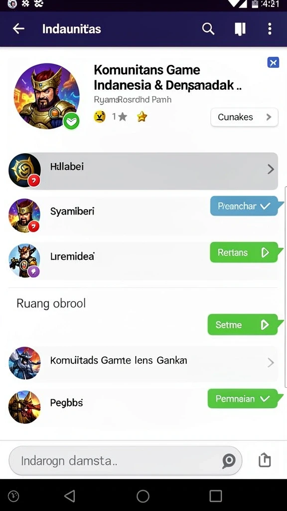 Grafis yang menakjubkan dan detail yang halus.