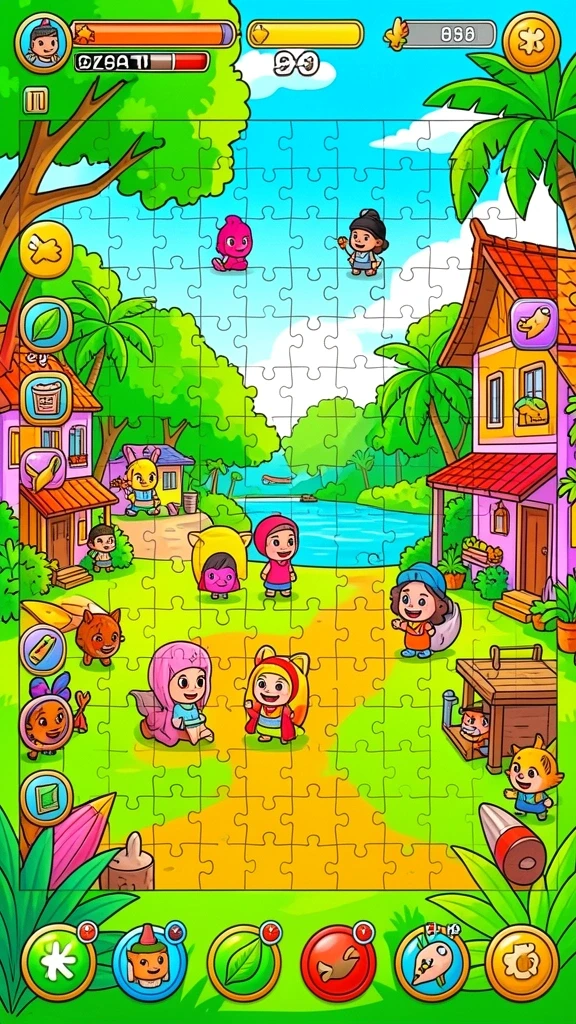 Mode multiplayer untuk bermain bersama teman.