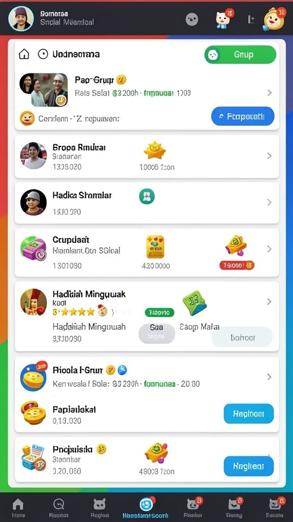 Beragam permainan slot dengan tema menarik.