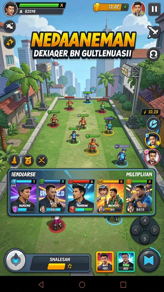 Tampilan antarmuka yang menarik dan modern.