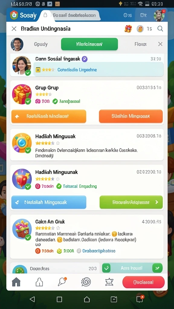 Tampilan antarmuka yang ramah pengguna.
