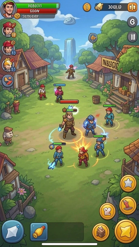 Momen seru dalam pertarungan multiplayer.