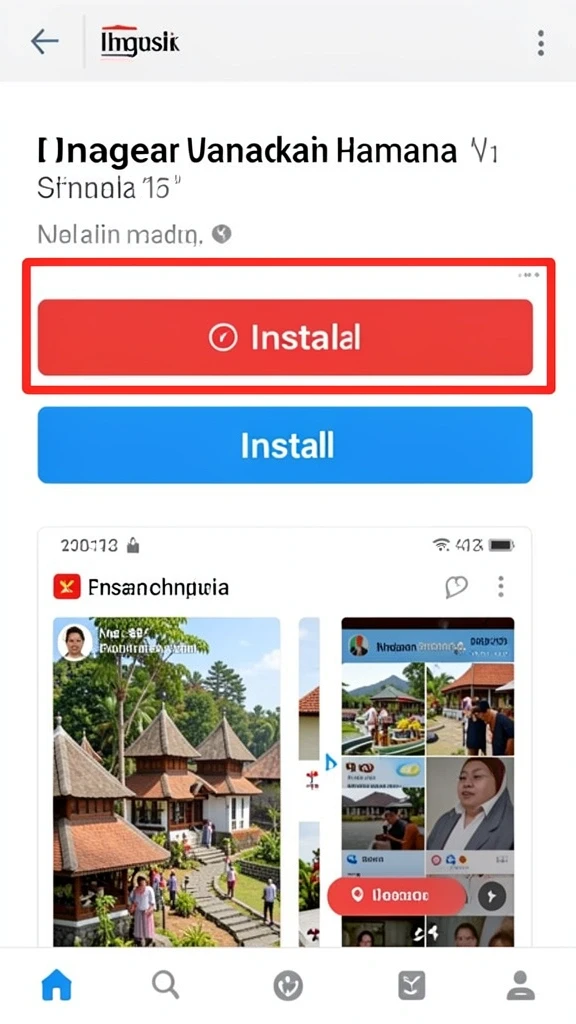 Pertarungan epik melawan monster raksasa.