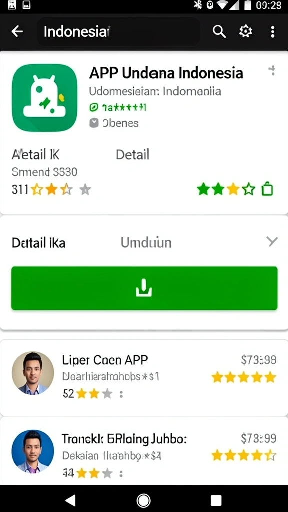 Tampilan antarmuka yang menarik dan mudah digunakan.