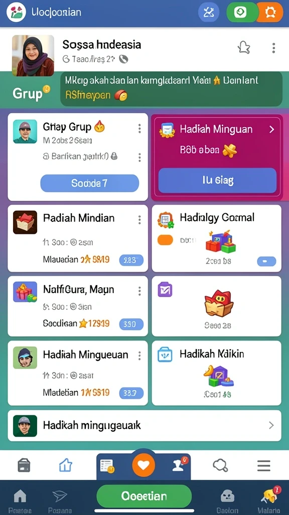 Tampilan grafis yang menawan dan interaktif.
