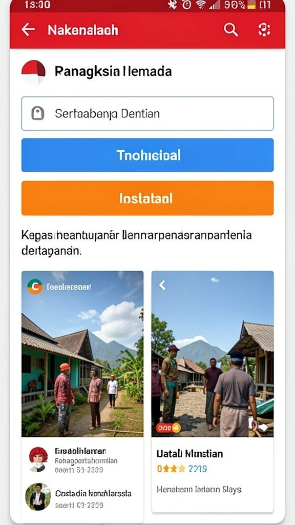 Tampilan awal RP66 yang menarik dan user-friendly.