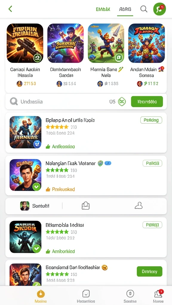 Karakter-karakter unik dengan kemampuan khusus.