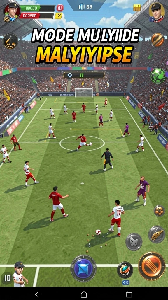 Tampilan awal RPGAME yang menarik dan intuitif.