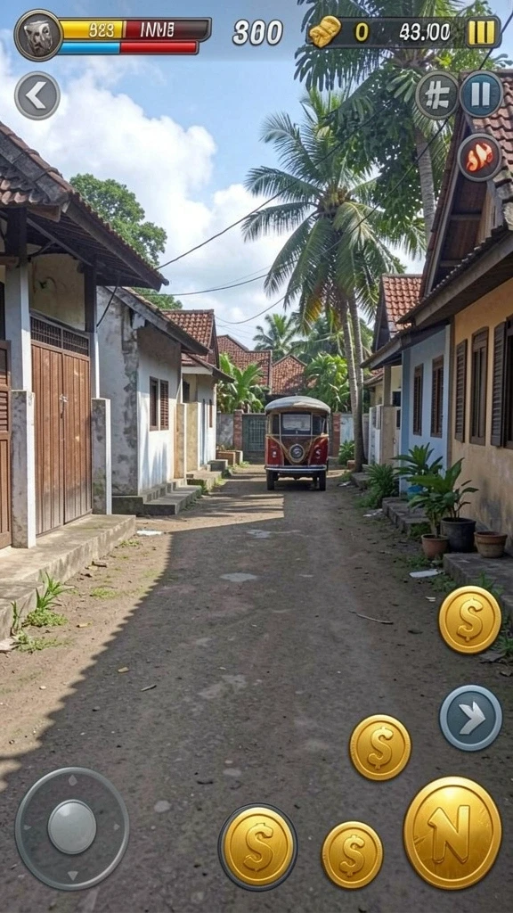 Karakter unik yang dapat dimainkan dan ditingkatkan.