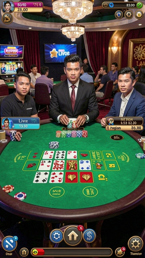Beragam pilihan tema permainan yang menarik.