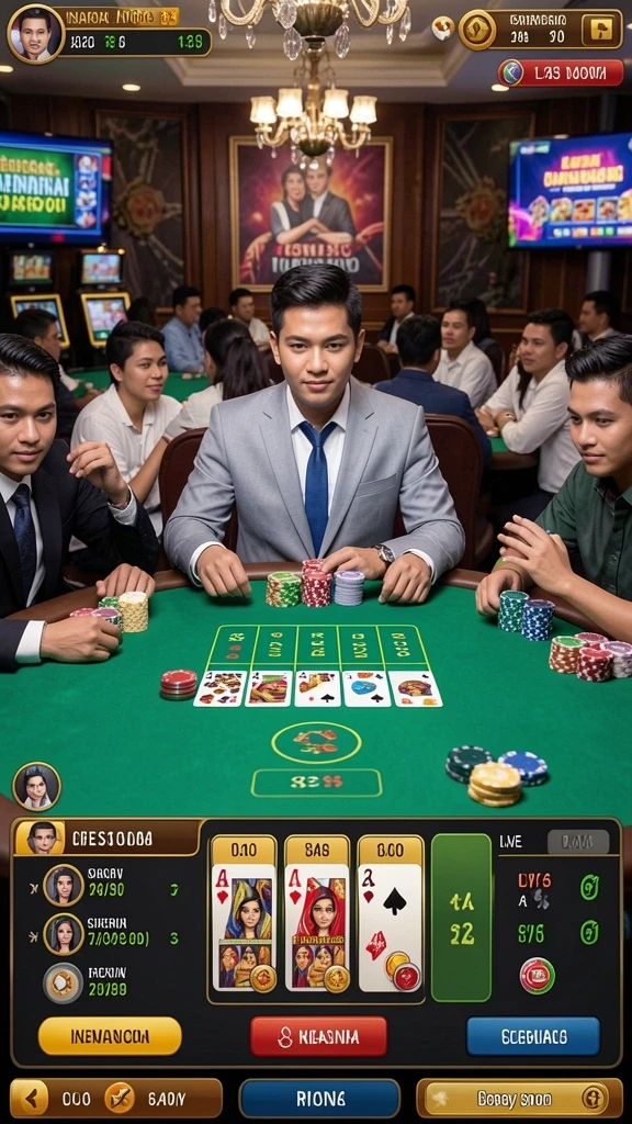 Grafis yang menarik dan penuh warna.