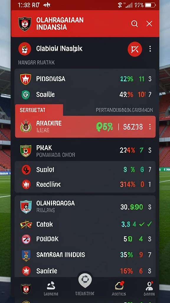 Screenshot dengan fitur bonus menarik yang tersedia.