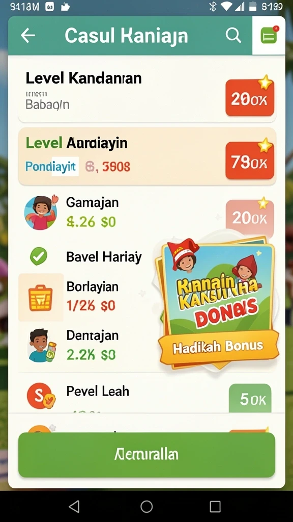 Level baru yang menantang dan penuh kejutan.