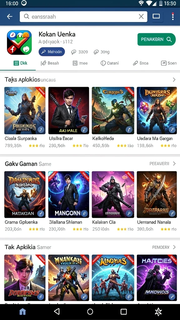 Tampilan awal SURGA11 yang memukau dan menarik.