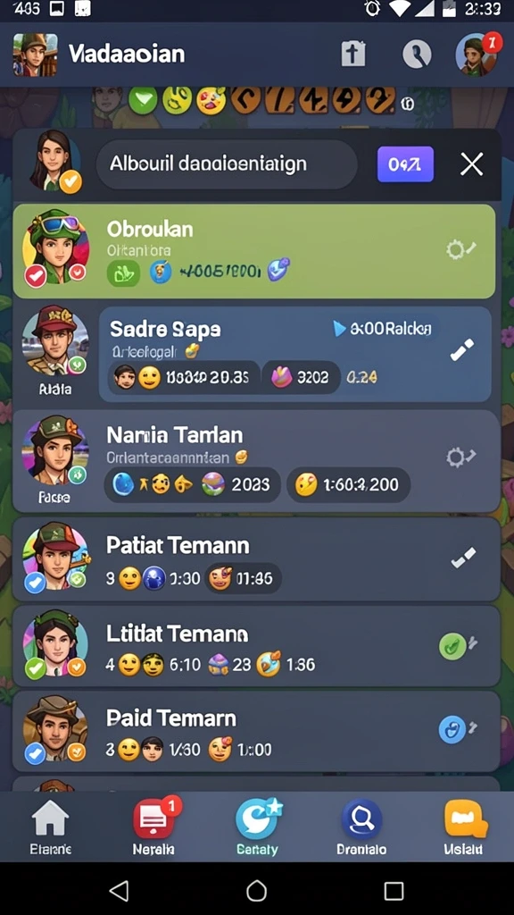 Tampilan antarmuka yang menarik dan mudah dipahami.
