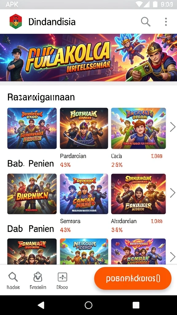 Berbagai karakter unik dan menarik untuk dimainkan.