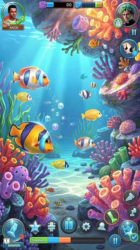Tampilan awal game ZK988 dengan grafis yang menarik.